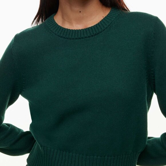Aritzia Sunday Best Brendah Crewneck Knit Cotton Cashmere Sweater - Picture 4 of 10